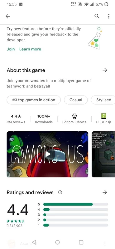 Google Play Store – capture d'écran 2